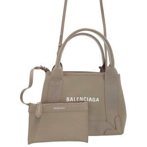 Balenciaga Navy Blue Cabas XS Bag